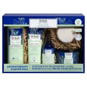 💚NIB Dr Teals 5pc Aromatherapy Stress Relief Set💚